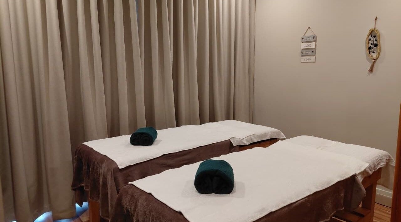 Serene spa beds at Orchard Day Spa at Apart Hotel, Umhlanga offer relaxation in Umhlanga, Kwazulu-natal, ZA.