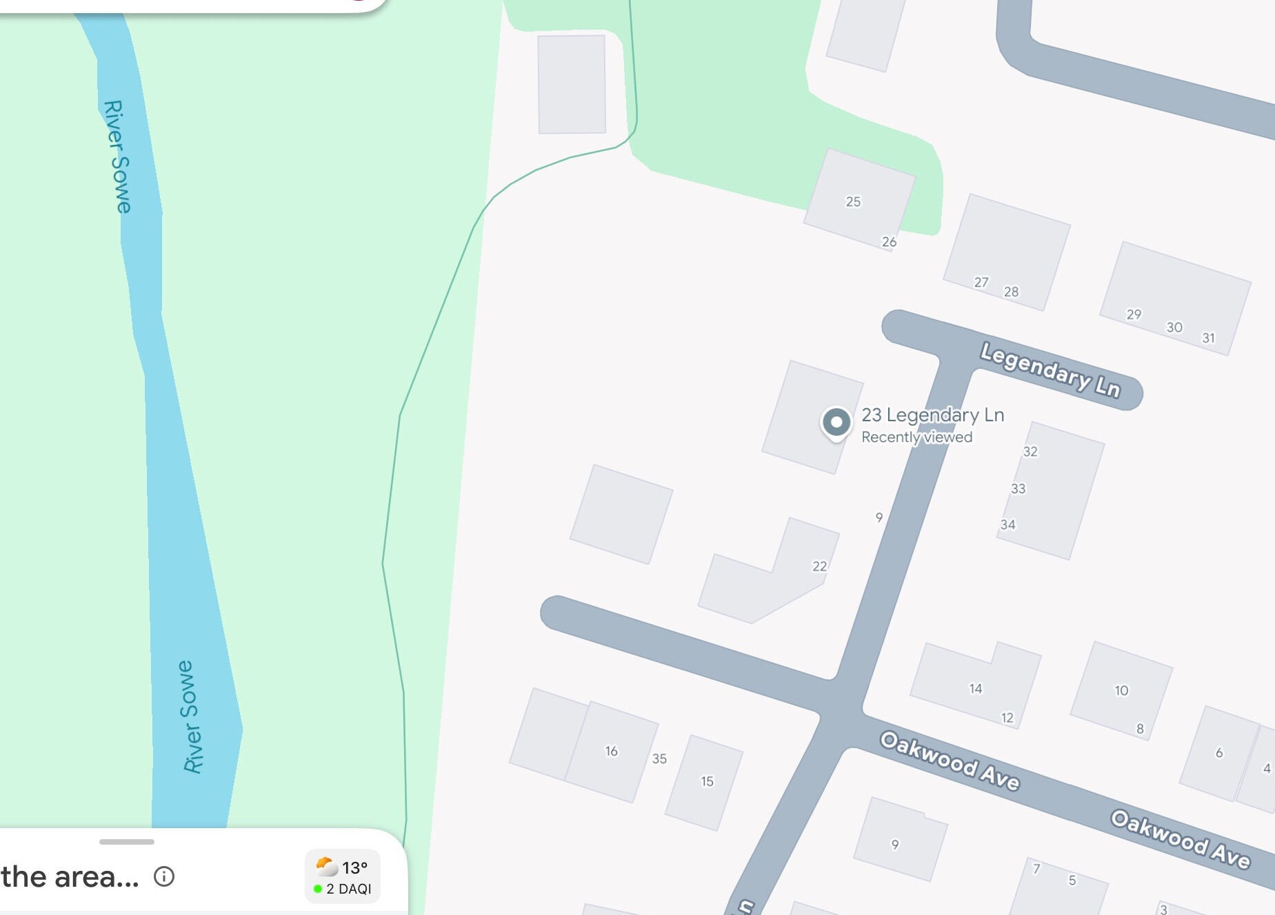 Map showing location of Nailed by Ells at Coventry, England, GB, near River Sowe.