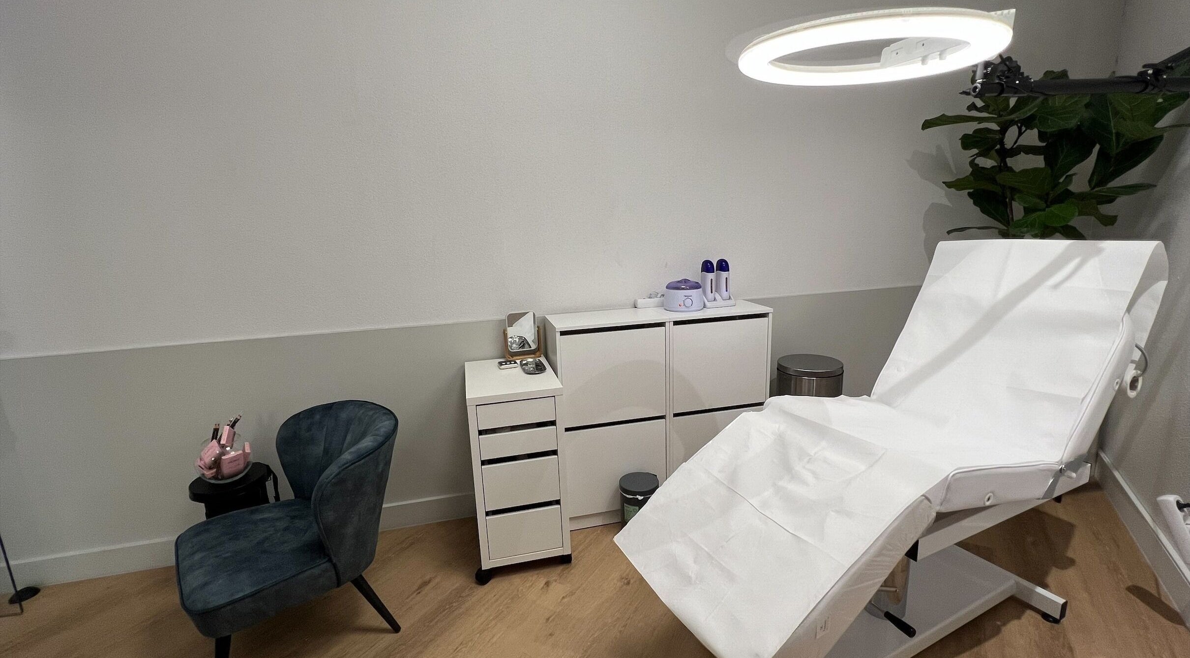 Elegant treatment room at Brow & Beauty Couture, Singapore, Singapore, SG, featuring modern design and comfort.