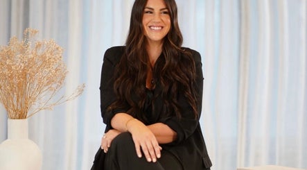 Relaxed seating area at Bonded- hair by Tess in Melbourne, Victoria, AU, showcasing elegant decor.