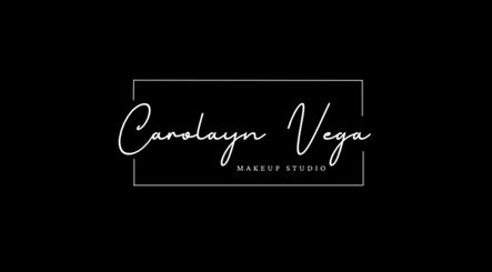Carolayn Vega Makeup Studio logo in elegant script, located in Willemstad, CW.
