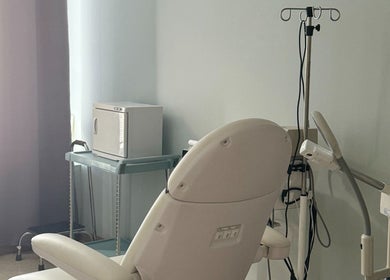 Serene treatment room at Northshore Health and Beauty, Skokie, Illinois, US, featuring modern equipment.