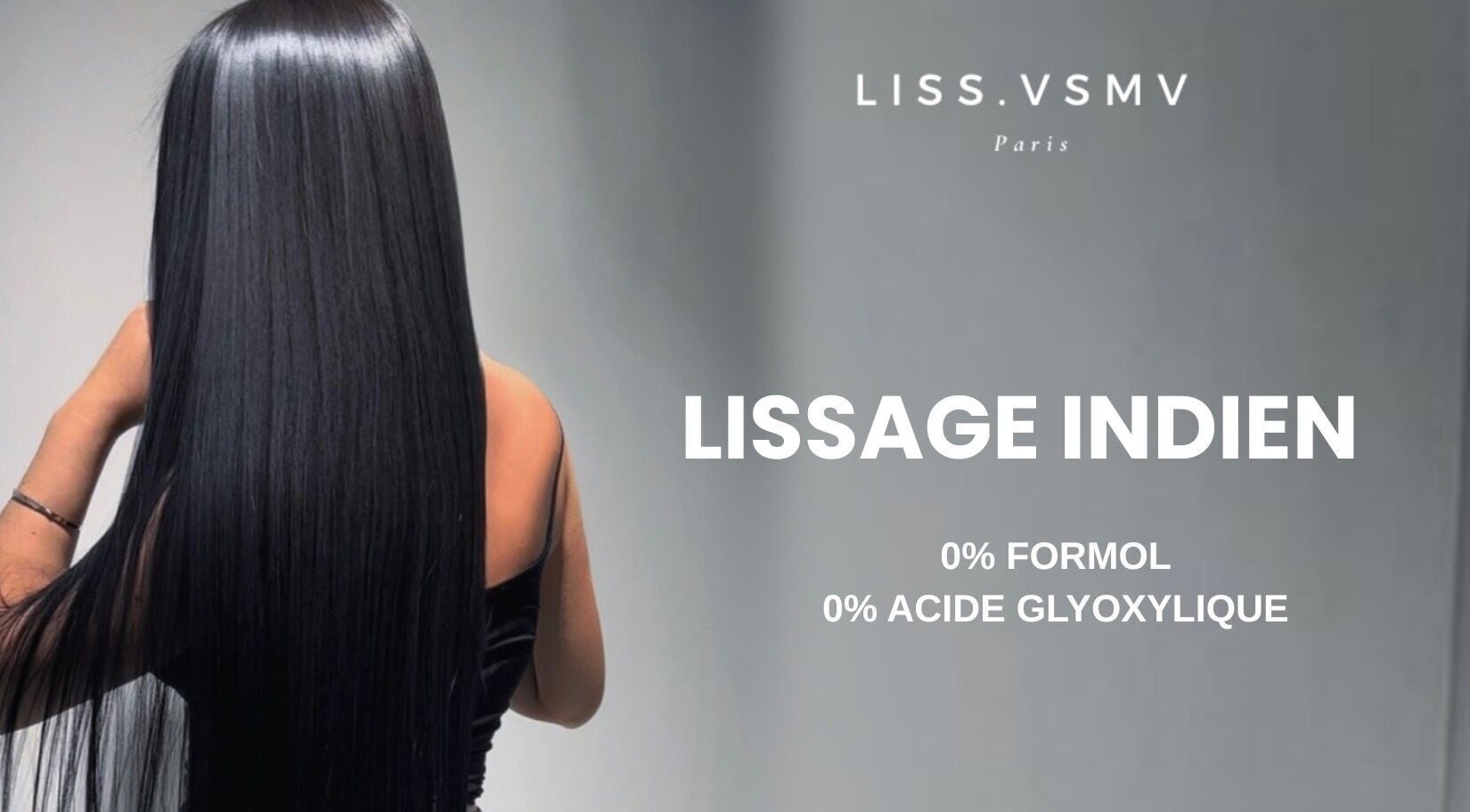 Lissage indien à Liss By Vsmv, Le Blanc-Mesnil, Île-de-France, FR. Chevelure brillante sans formol.
