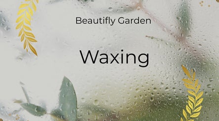 Elegant waxing service at Beautifly Garden, Sandton, Gauteng, ZA with decorative foliage.