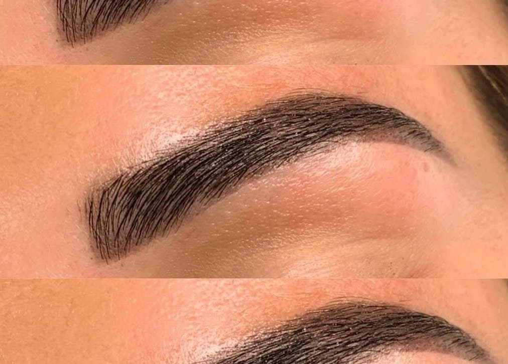 Expertly shaped eyebrows from Pure Lashes & Beauty in Maryland, New South Wales, AU.