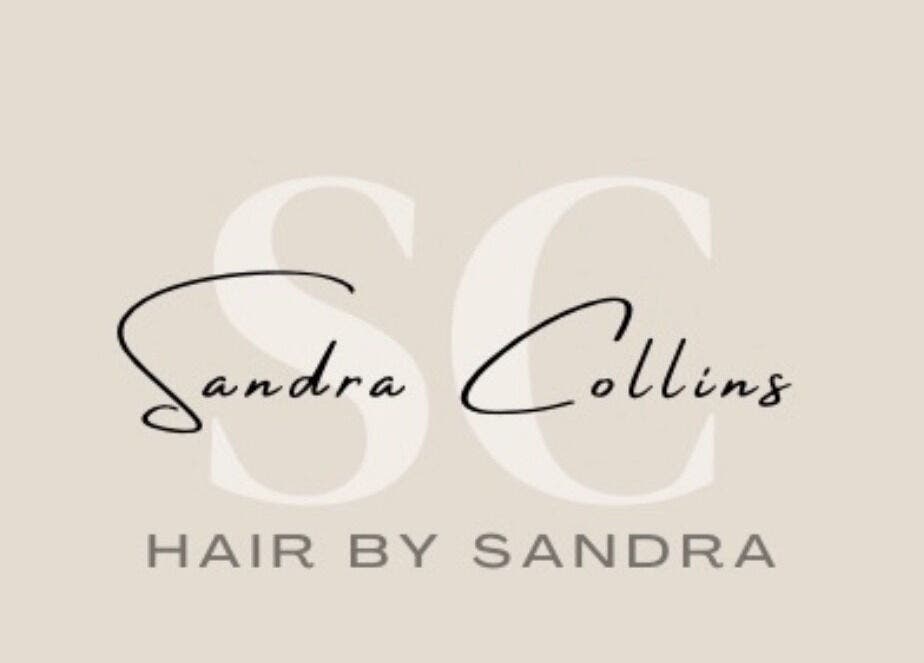 Stylish logo of Hair by Sandra, located in Falkirk, Scotland, GB, featuring elegant typography.