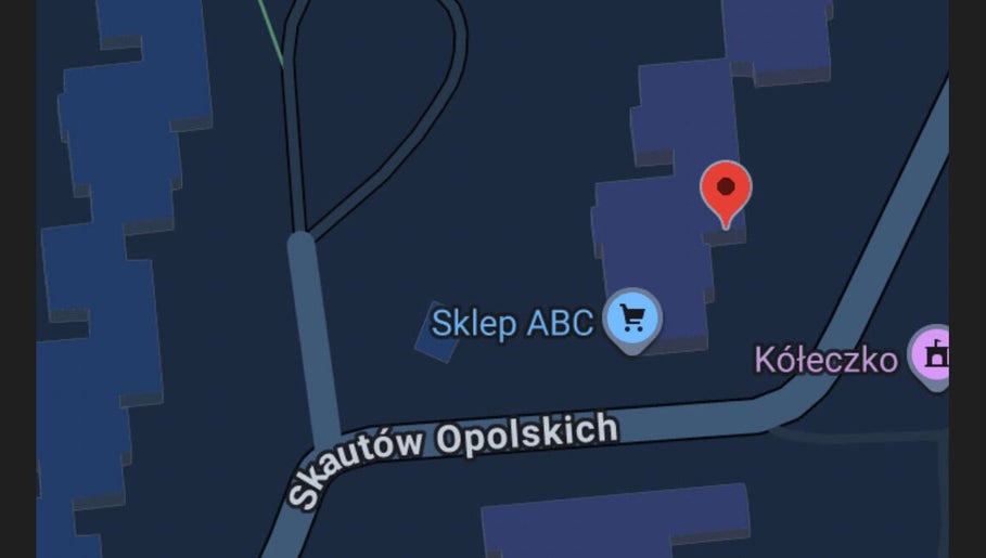 Mapa z lokalizacją Salon fryzjerski wzdz, Województwo Opolskie, PL.