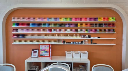 Vibrant nail polish display at Sala Nails & Spa in Gosnells, Western Australia, AU offering diverse colors.