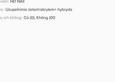 Chi tiết dịch vụ của HD NAIL ART tại Warszawa, Województwo Mazowieckie, PL.