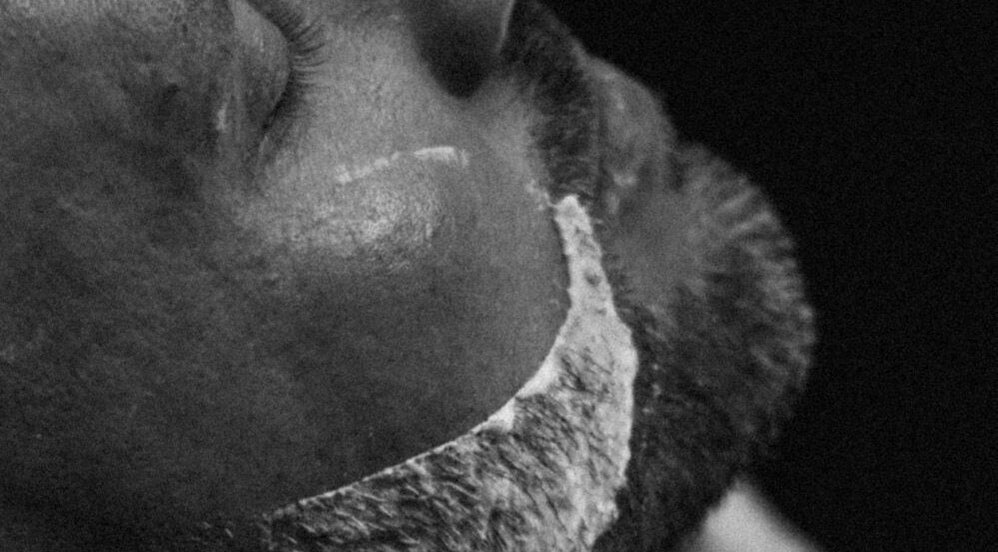 Close-up of a man's trimmed beard at Matu griezumi & Bārdas korekcija Pie Edītes in Liepāja, LV.