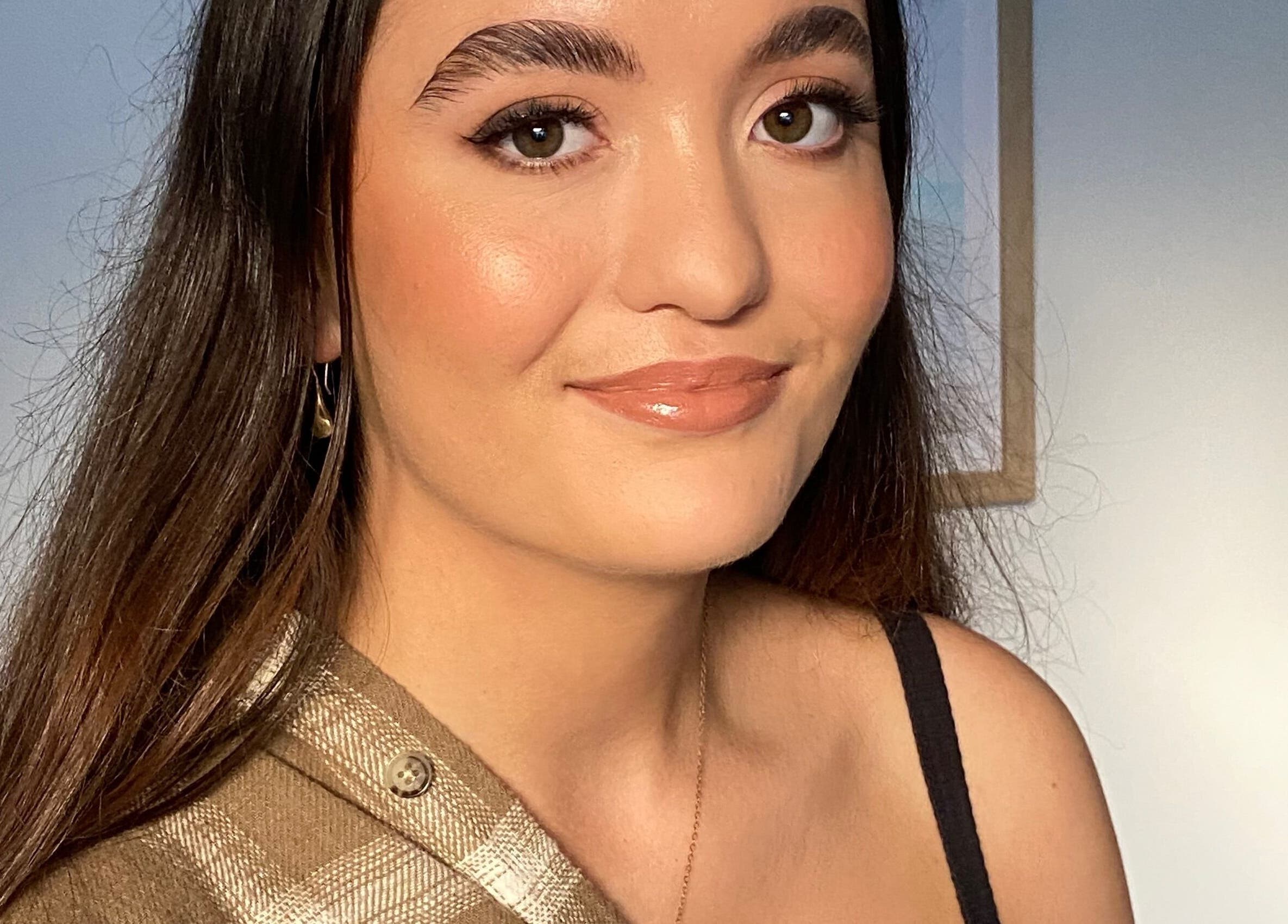 Close-up of a woman with flawless makeup by Makeup By Laura Lebret, Toukley, New South Wales, AU.