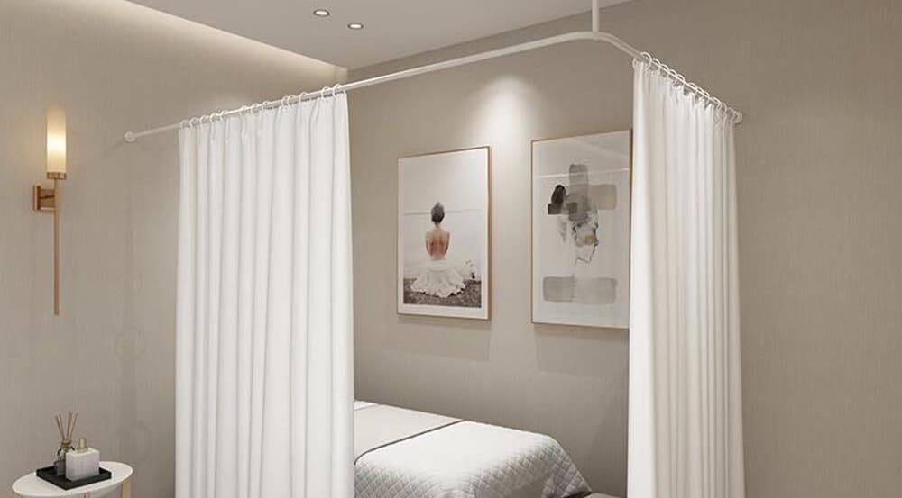 Tranquil spa room at Blossy Beauty in Sungai Petani, Kedah, MY, featuring a massage table and calming decor.