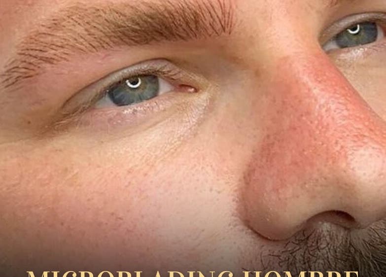 Microblading para hombre en Diego Rodriguez | Maquillaje Permanente, San Vicente, San José, CR.