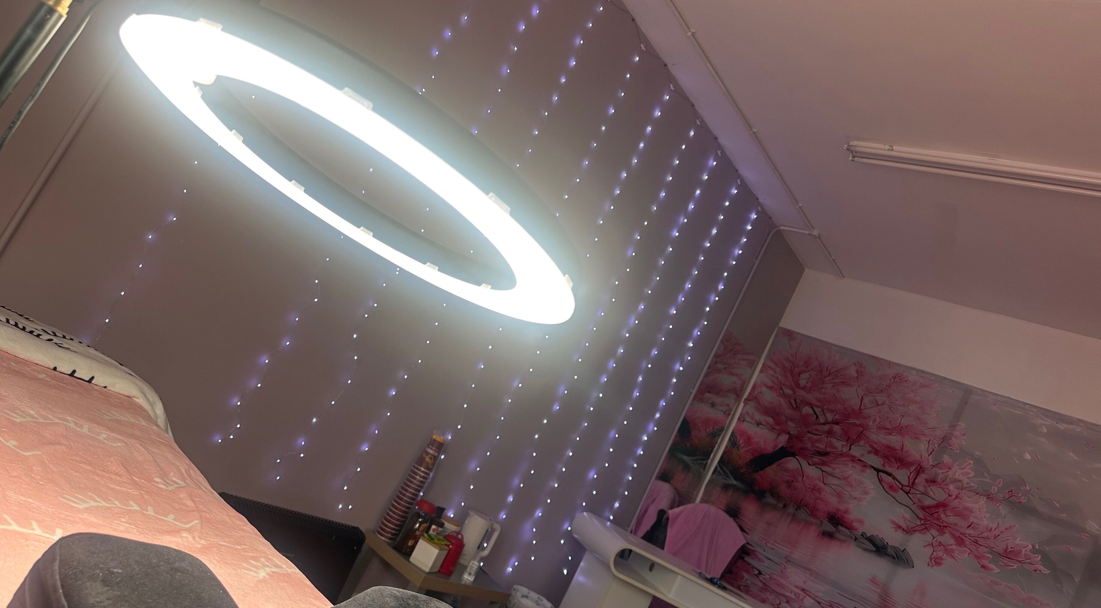 Cozy spa room at Adrianna’s Glow, Wellingborough, England, GB, featuring soft lighting and elegant decor.