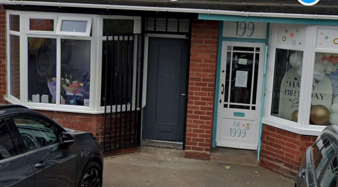 Front view of The Glow Up Lounge, Walsall, England, GB.