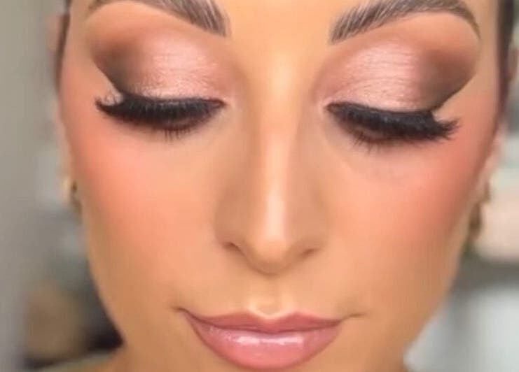 Perfect bridal makeup by Lauren McGill Makeup Artist and Spray Tan Tech in Mornington, Victoria, AU.