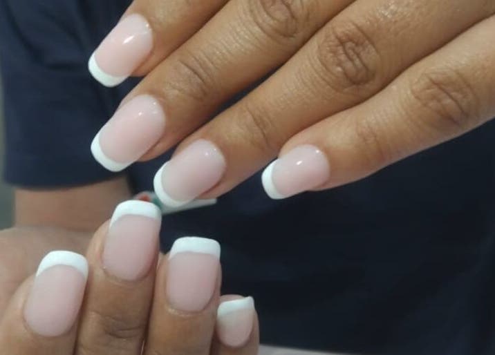 Elegant French manicure at Nailté - Nails by Chanté, Mossel Bay, Western Cape, ZA.