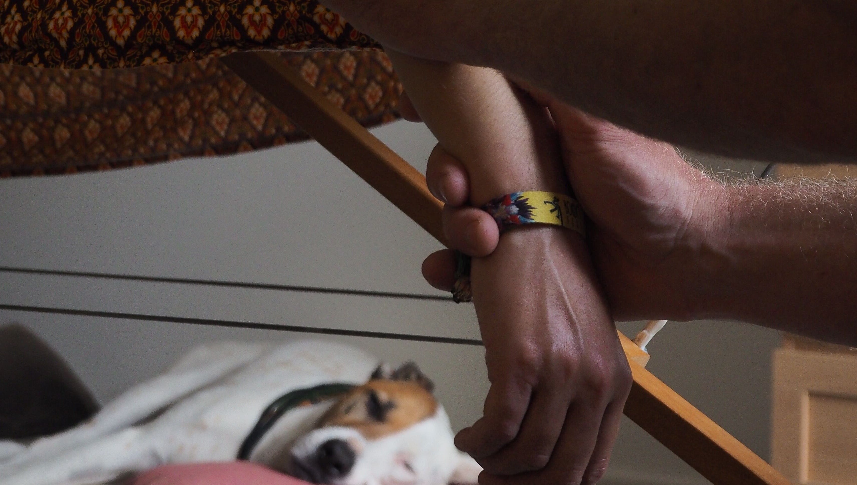 Relaxing massage session at Body Balance Massage, Dunsborough, Western Australia, AU. A therapist gently holds a client's arm.