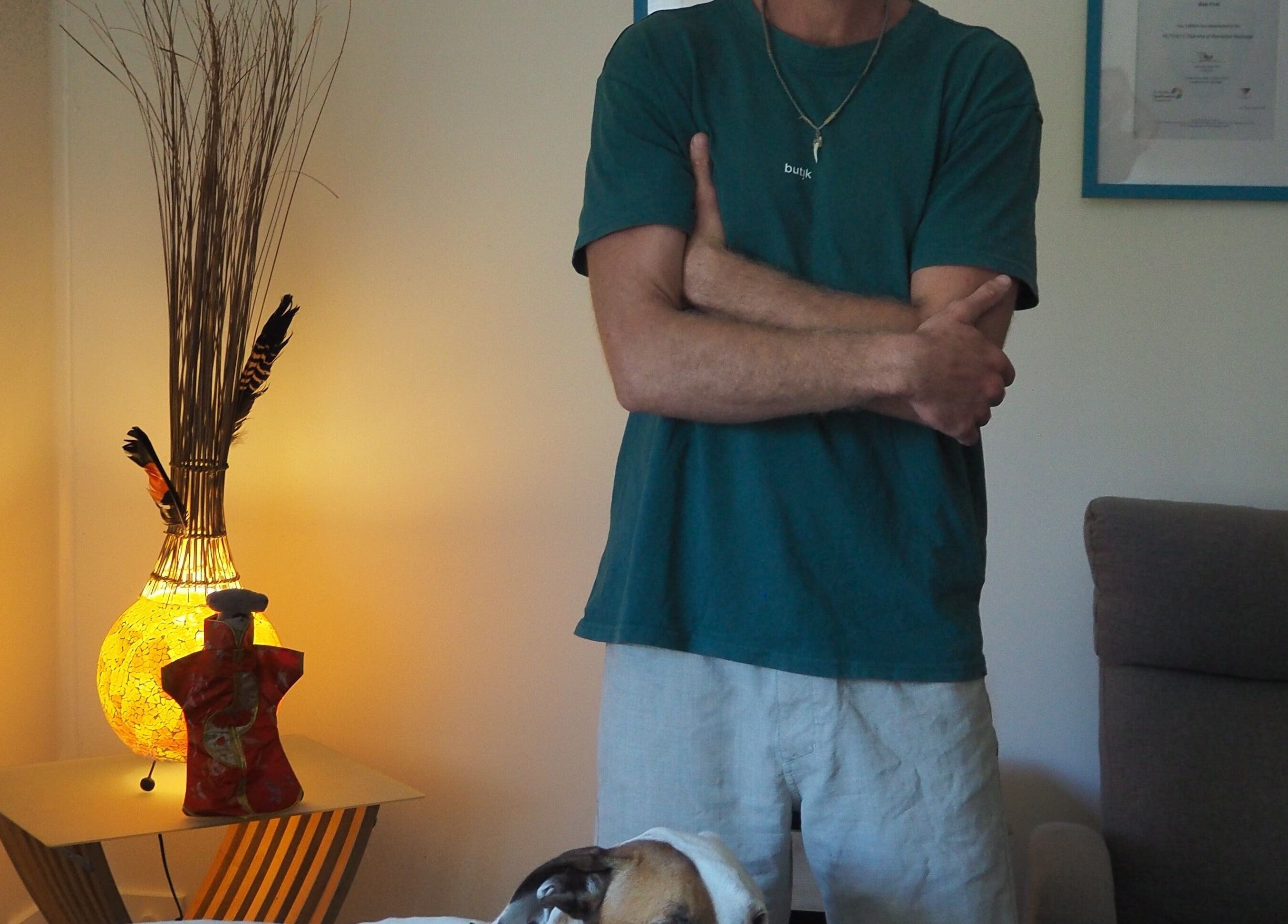 Body Balance Massage lounge with serene decor in Dunsborough, Western Australia.