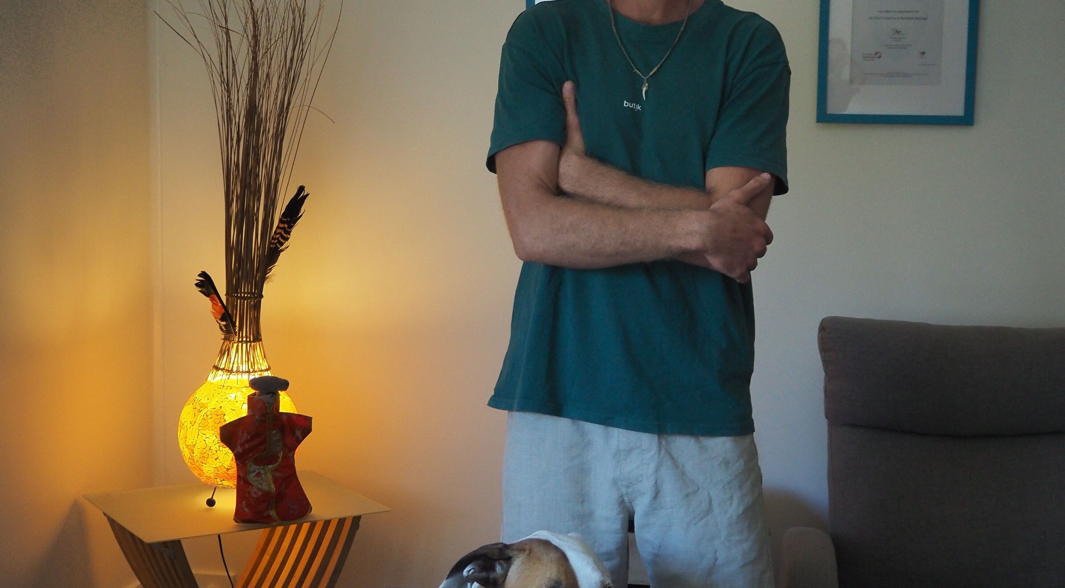 Body Balance Massage lounge with serene decor in Dunsborough, Western Australia.