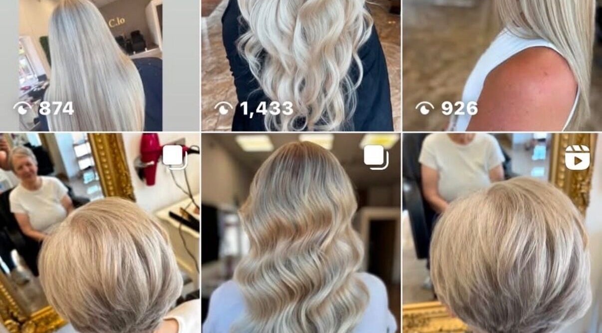 Elegant hairstyles featured at C.lo Hair and Beauty, Hartlebury, England, GB for modern hair transformations.