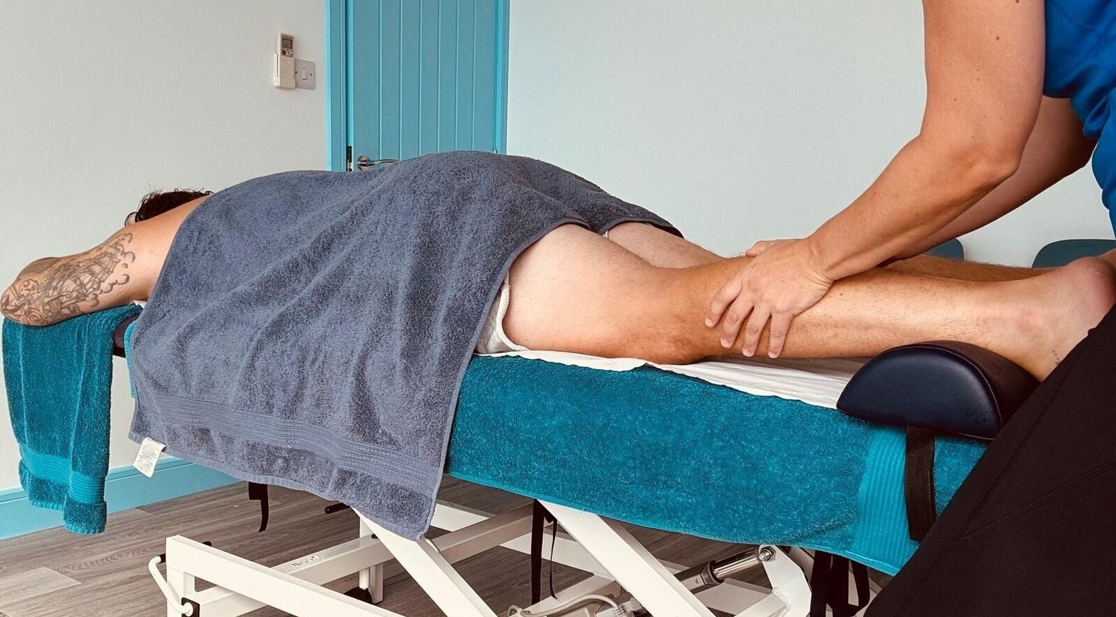 Relaxing massage session at THRIVE Massage Therapy - KIRBY MUXLOE, located in Kirby Muxloe, England, GB.