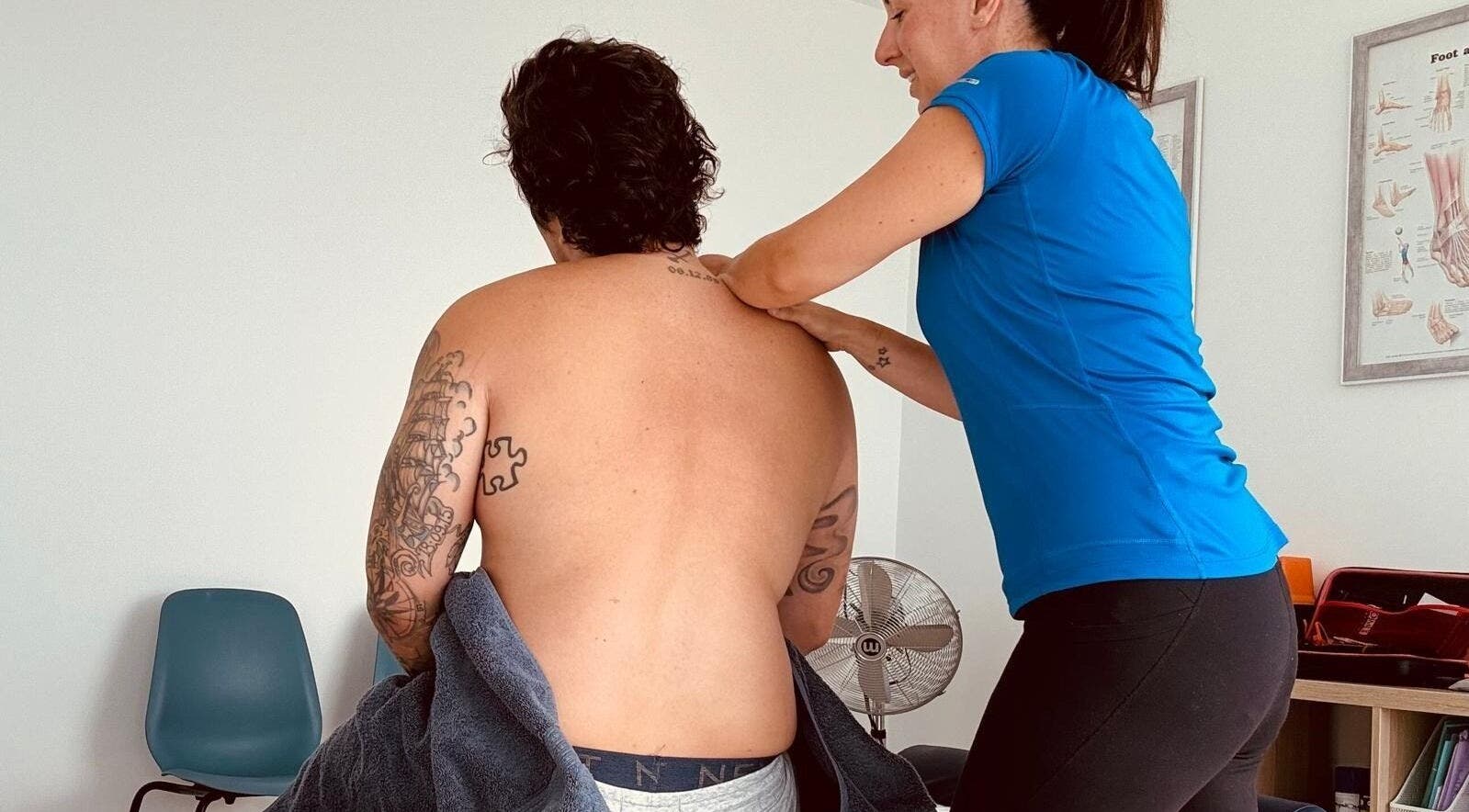 Massage therapist at THRIVE Massage Therapy - QUORN in Quorn, England, GB providing relaxing massage therapy.