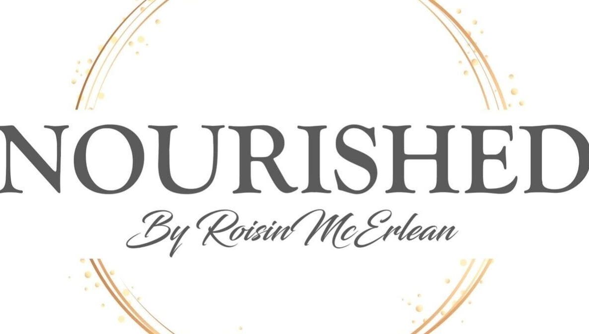 Logo of Nourished by Róisín McErlean, located in Galbally, Northern Ireland, GB with elegant design.