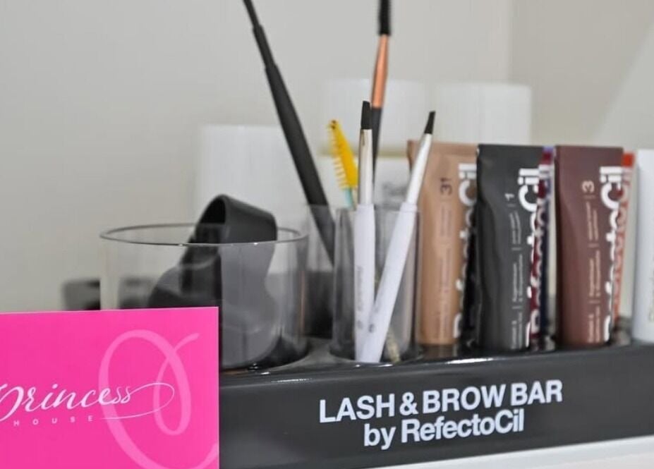 Lash and brow products at Princess House Beauty Salon, Dubai, Dubai, AE.