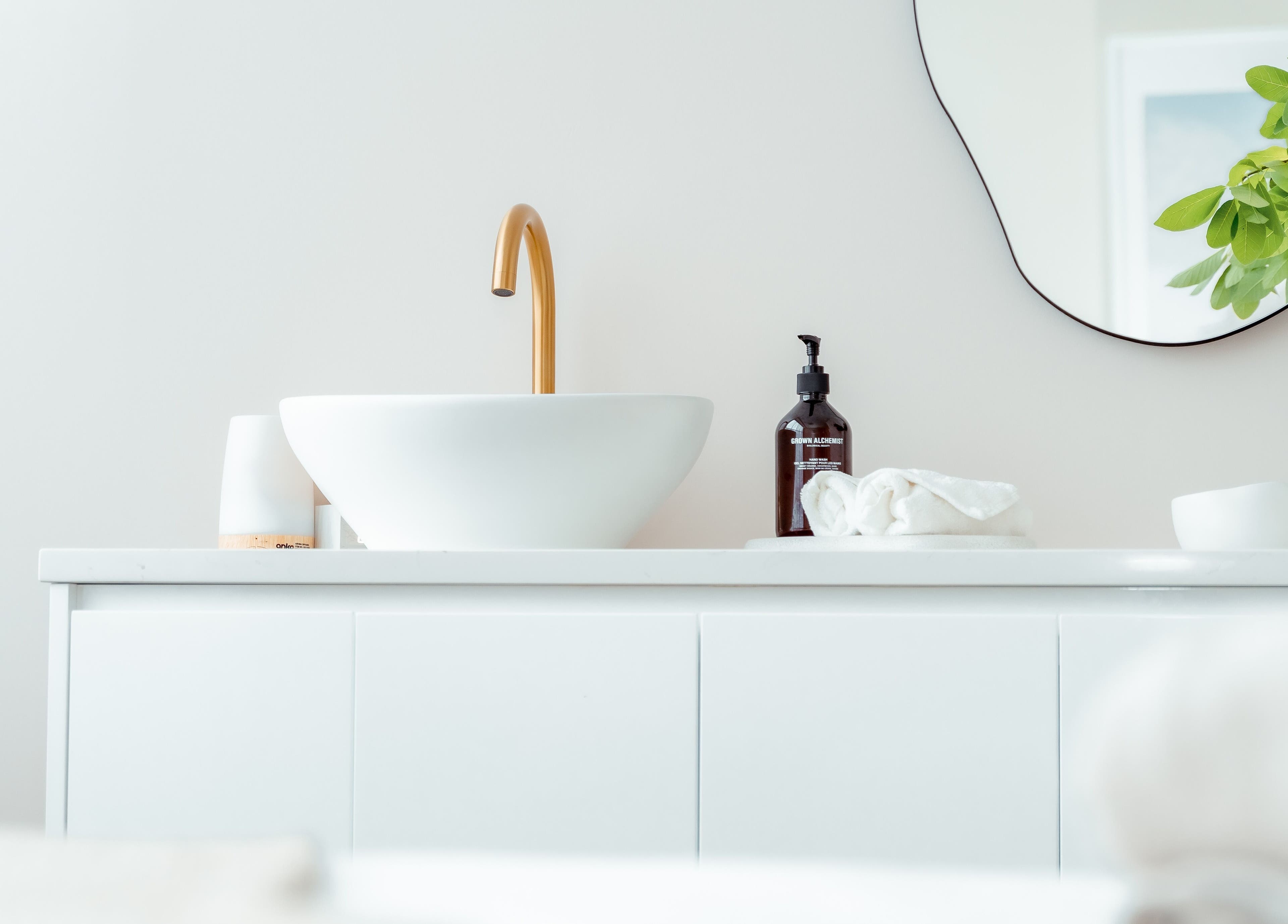 Luxurious sink at Atma Wellbeing, Dee Why, New South Wales, AU. Perfect for relaxation and self-care.