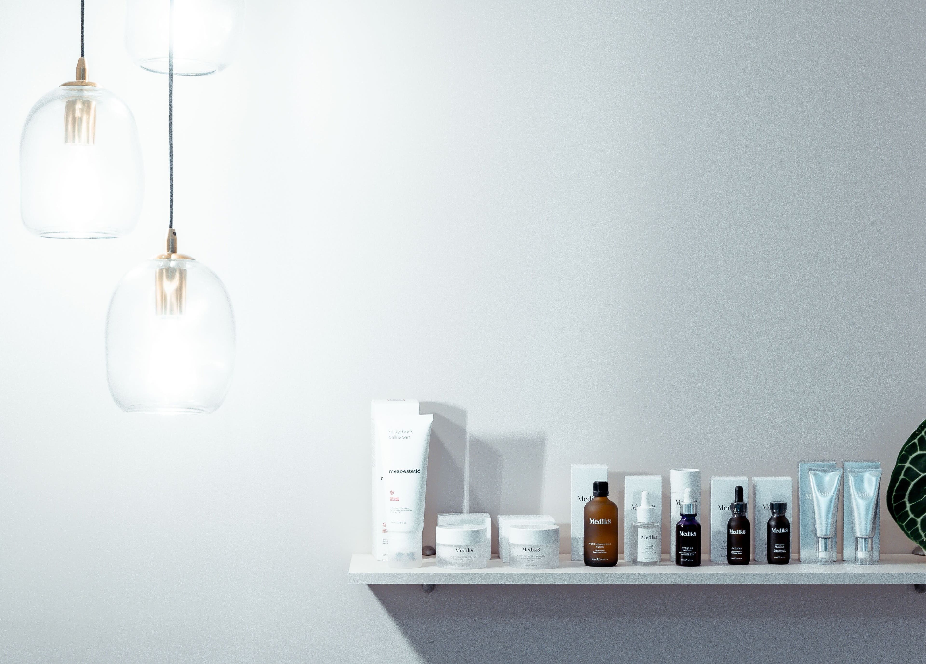 Atma Wellbeing's elegant product display on a shelf, Dee Why, New South Wales, AU.