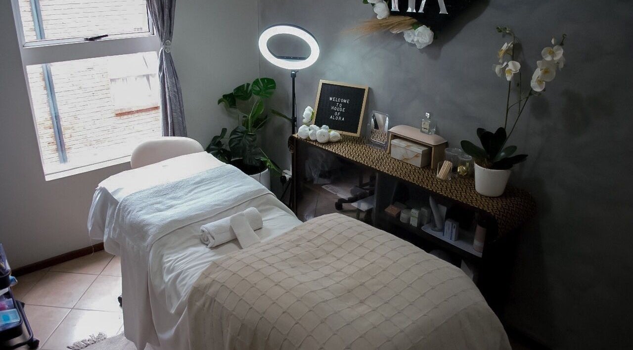 Cozy treatment room at House Of Alura, Midrand, Gauteng, ZA with a comfy massage bed and welcoming decor.