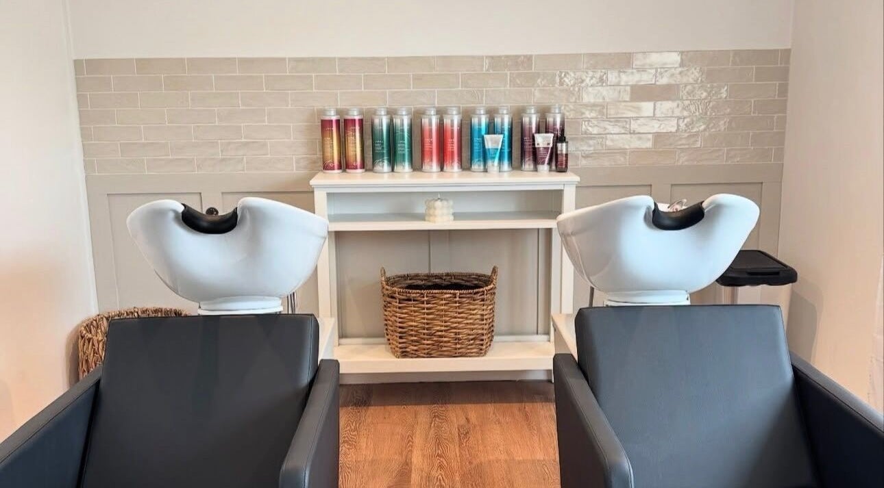 Luxury hair wash stations at Styled By Soph, Somerton, England, GB enhancing your salon experience.