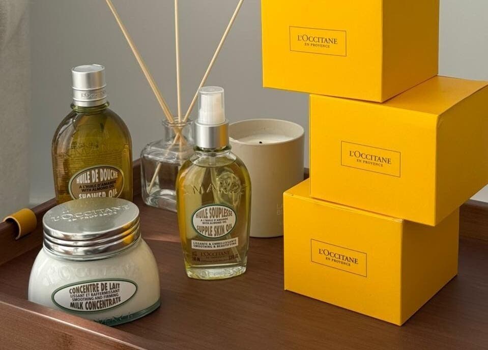 Nahé Beauty Home Service Salon in Dubai, AE offers premium L'Occitane products for a luxurious experience.