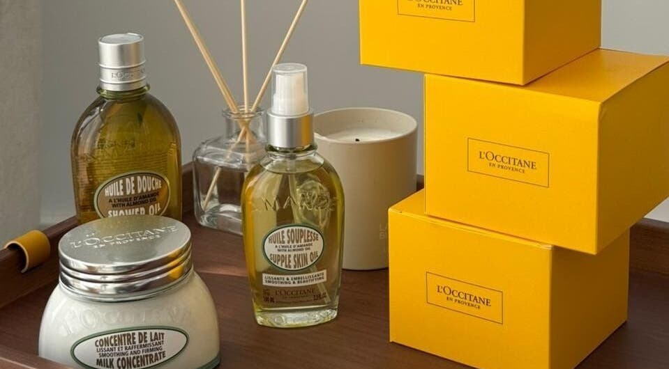 Nahé Beauty Home Service Salon in Dubai, AE offers premium L'Occitane products for a luxurious experience.