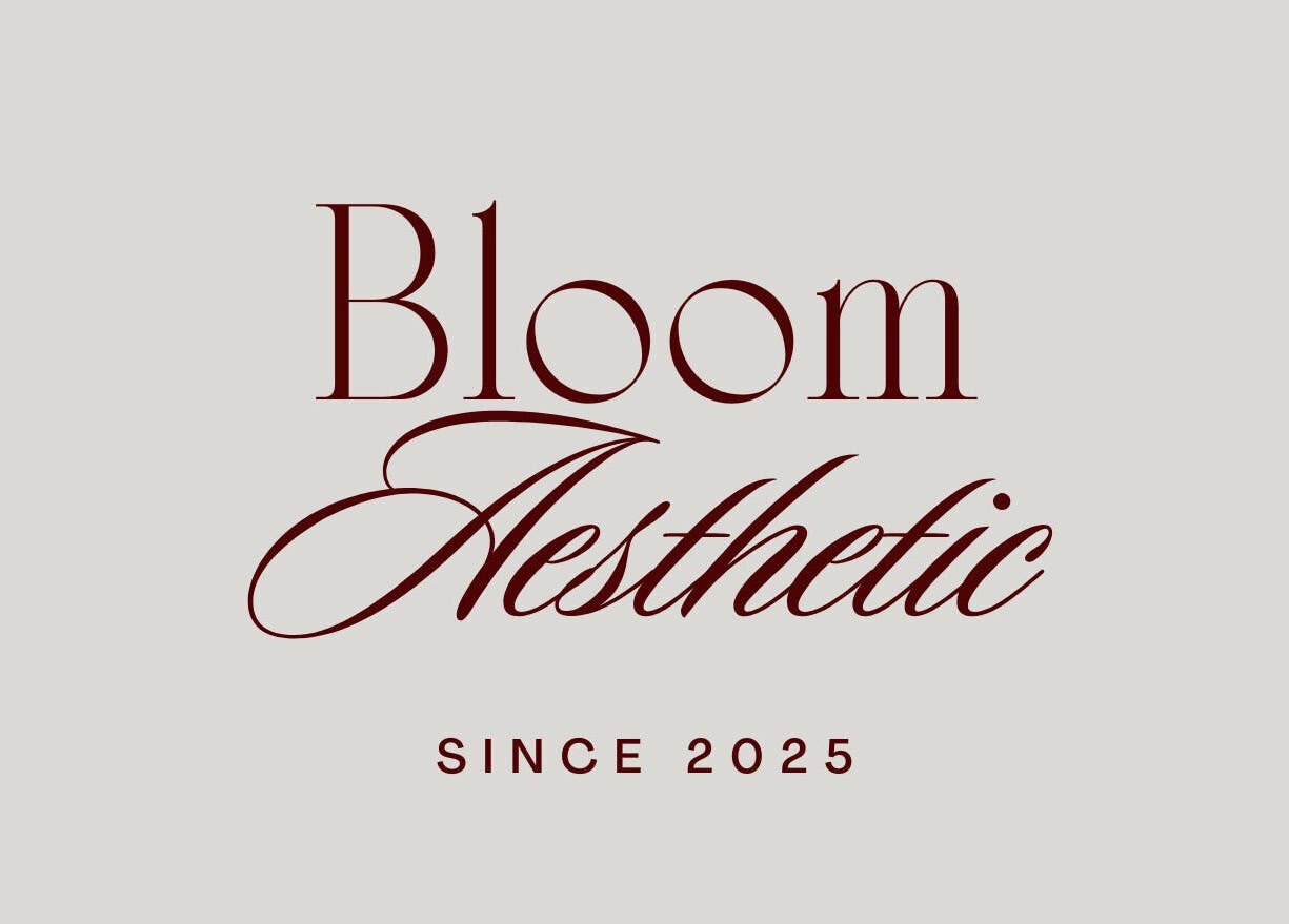 Bloom Aesthetic elegant logo design at San Juan, San Juan, PR, since 2025 showcasing sophistication.