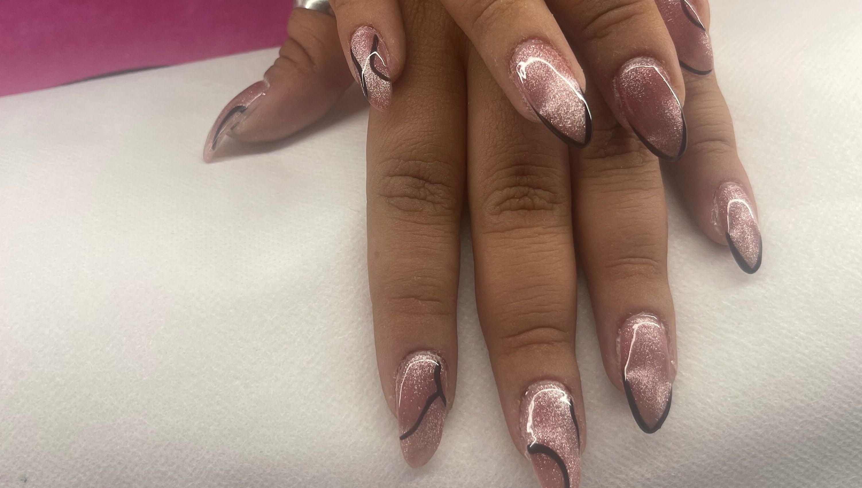 Chic nail art at Vasso Hair Studio & Beauty in Egkomi Lefkosias, Lefkosia, CY.