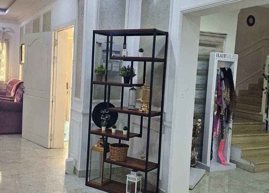Stylish lounge and display at Al Farida Salon, Ar Rayyan, Al Rayyan Municipality, QA.