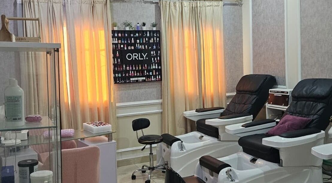 Relaxing pedicure chairs at Al Farida Salon, Ar Rayyan, Al Rayyan Municipality, QA, ready for customers.