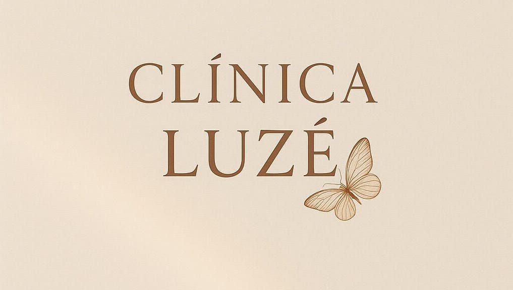 Elegant Clinica Luzé logo featuring a butterfly in Turramurra, New South Wales, AU.