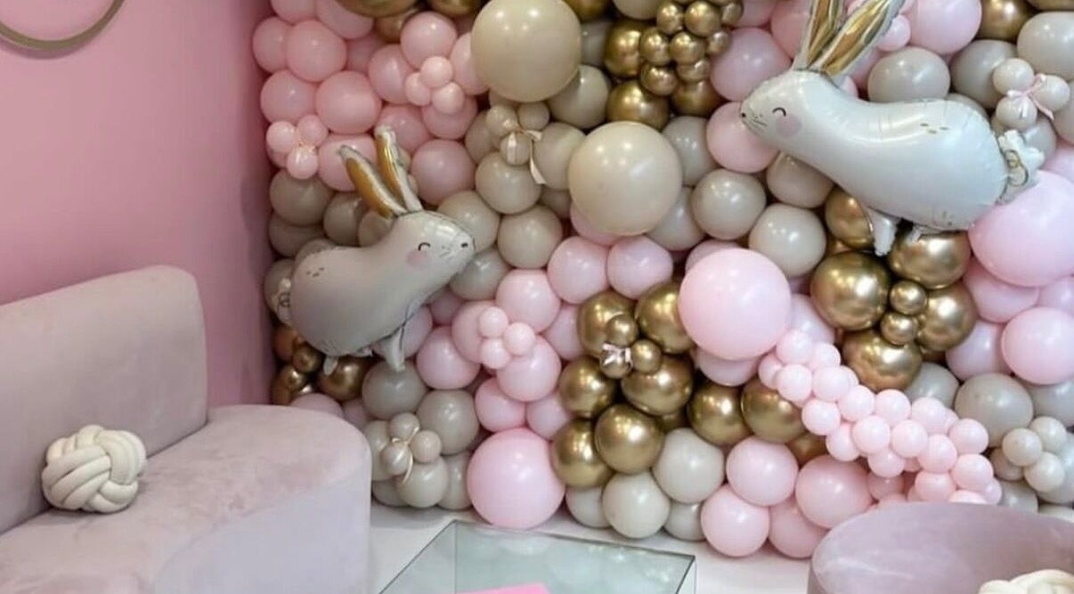 Charming balloon decor at ThebeautyStudioBySoph in Portsmouth, England, GB adds a playful, serene touch.