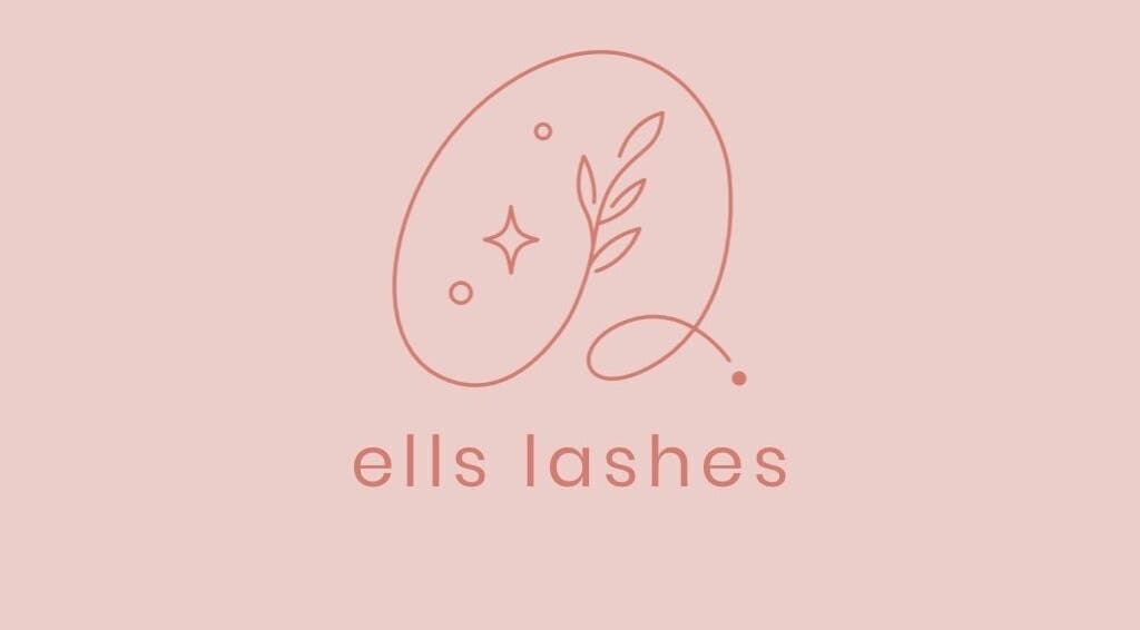 Ells Lahes logo featuring elegant design on pastel background in Poole, England, GB.