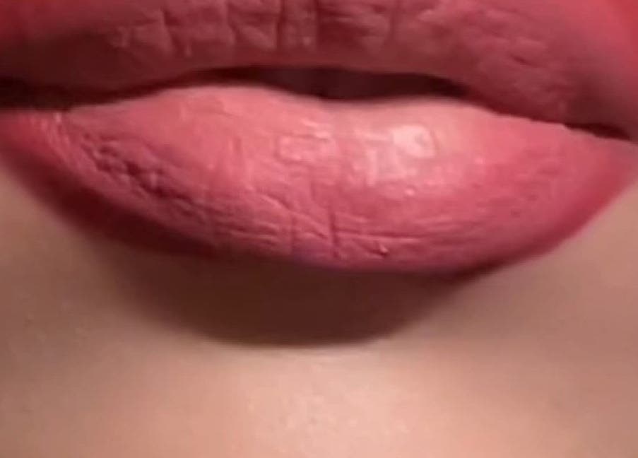 Close-up of beautifully applied lipstick at Glowbit, Abuja, Federal Capital Territory, NG.