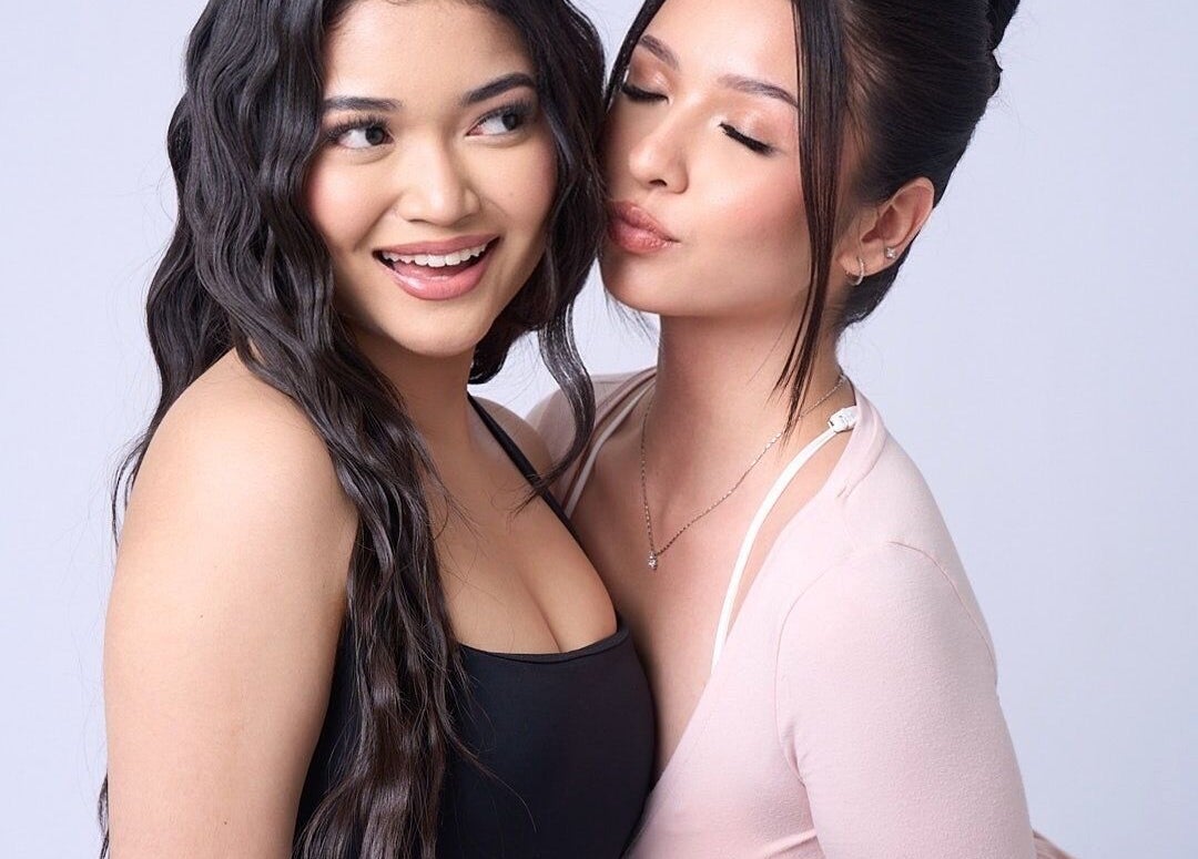 Two happy women smiling at Imi Beauty, Kuala Lumpur, Wilayah Persekutuan Kuala Lumpur, MY.