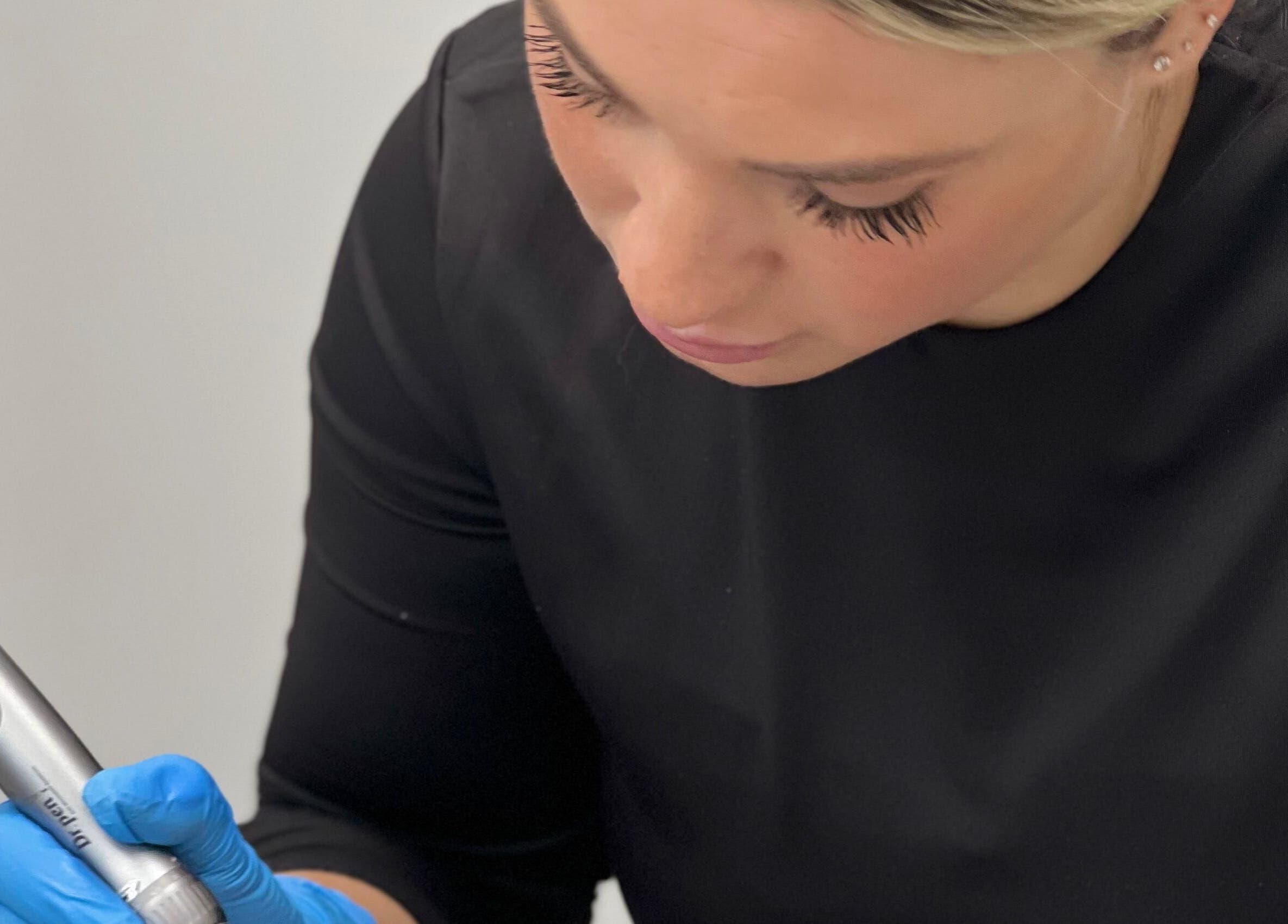 Precision skincare treatment at MavenAesthetics in London, England, GB using advanced techniques and tools.