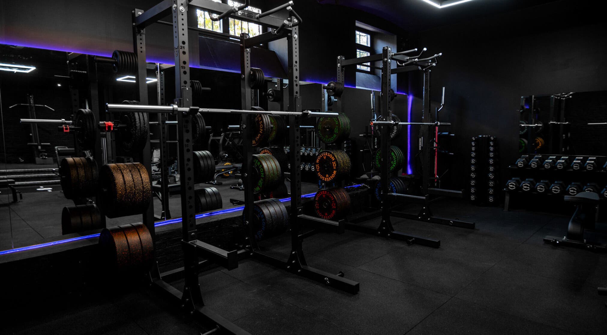 State-of-the-art gym equipment at AXIOM PT Studio in London, England, GB.
