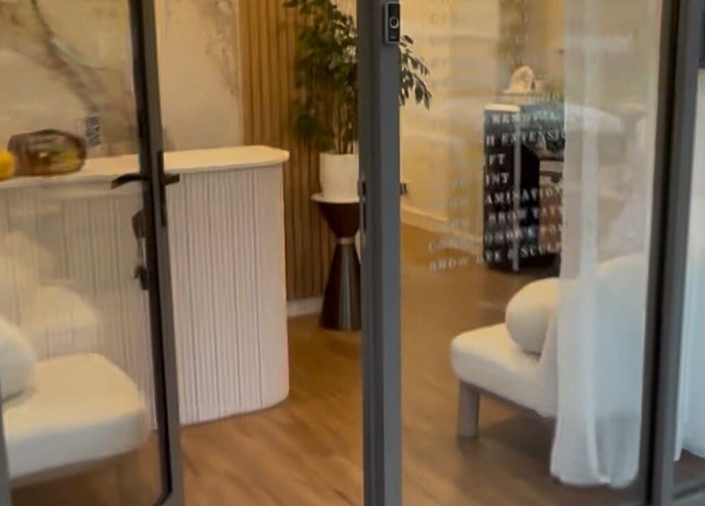 Chic entrance at Meliaesthetics, showcasing modern decor and inviting ambiance in Melbourne, Victoria, AU.