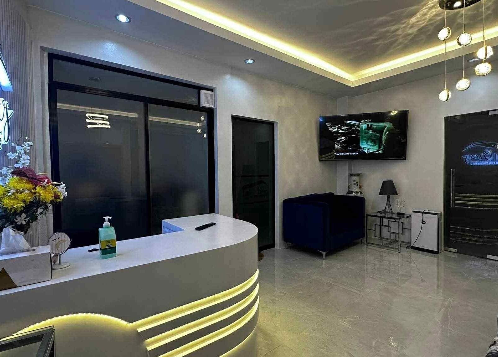 Reception area at Haus of Brows & Aesthetics Cebu, located in Cebu City, Central Visayas, PH.