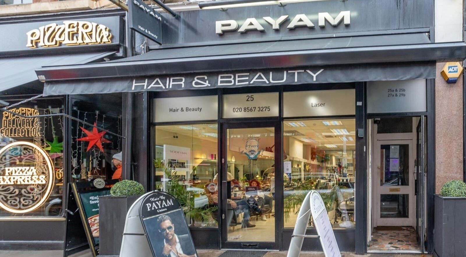 Exterior of Aesthetics by Elena, London, England, GB inviting visitors for beauty and wellness.