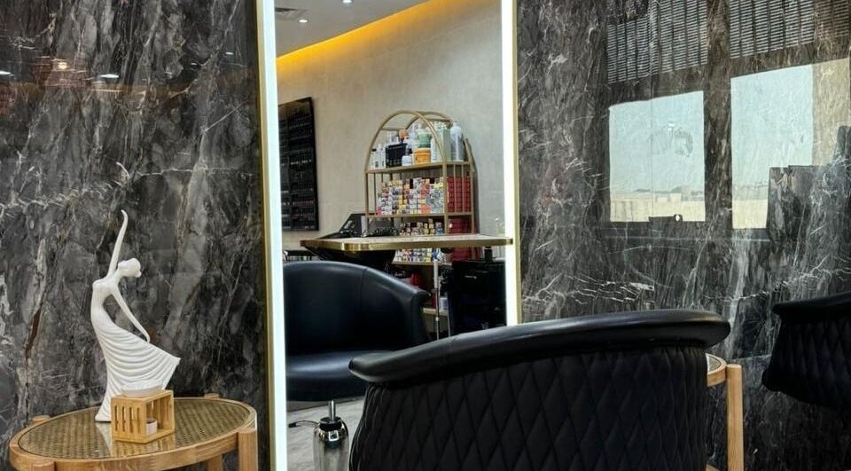 Luxurious interior of Bronzette Beauty Salon L.L.C in Dubai, AE, featuring modern seating and decor.